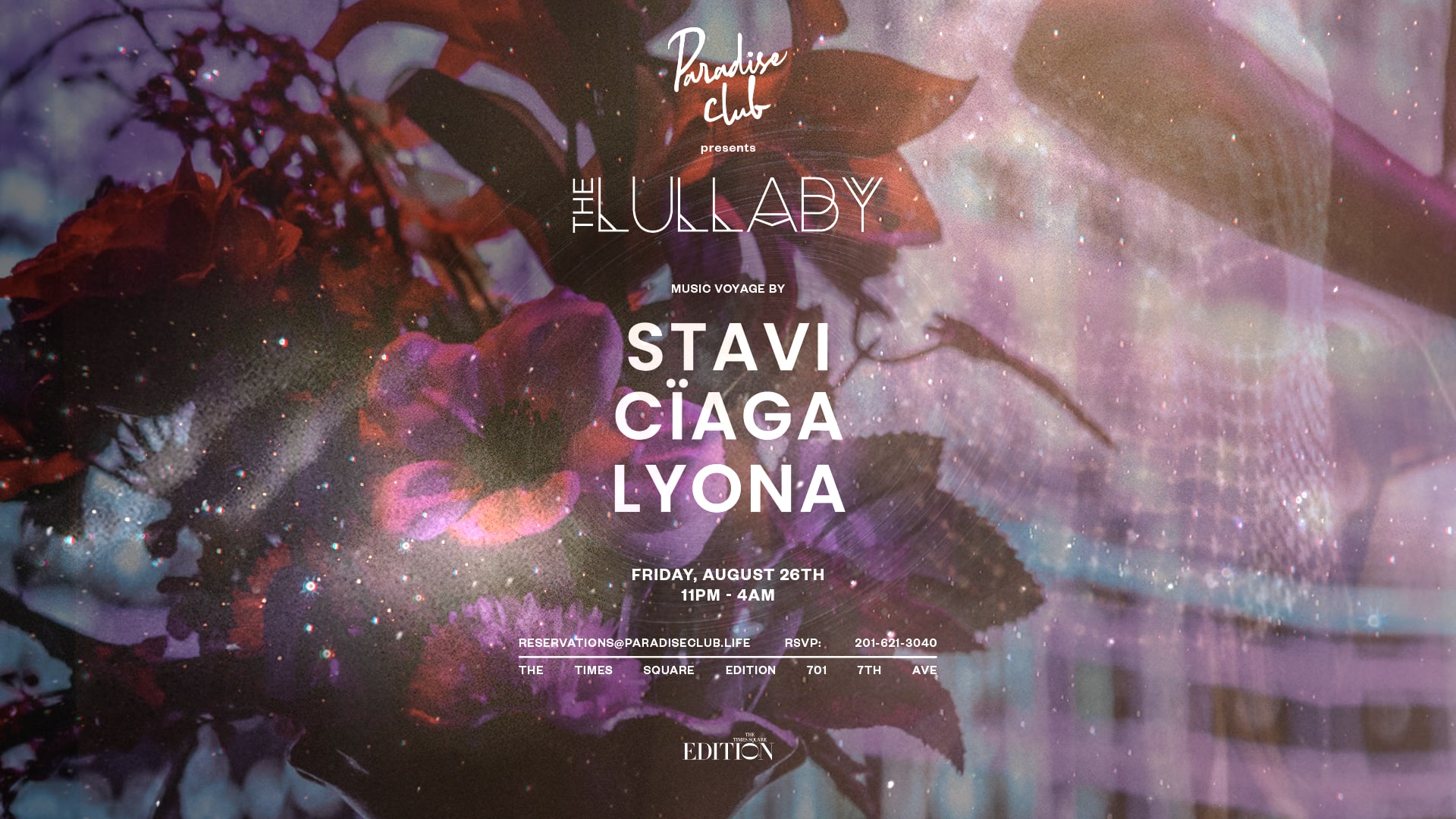 Paradise Club Presents: Thelullaby 08.26.22 Cover