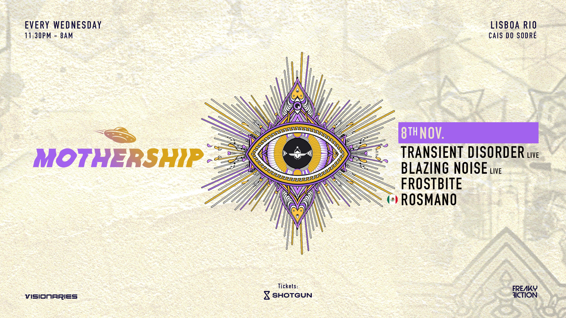 Mothership - 8th Nov Cover