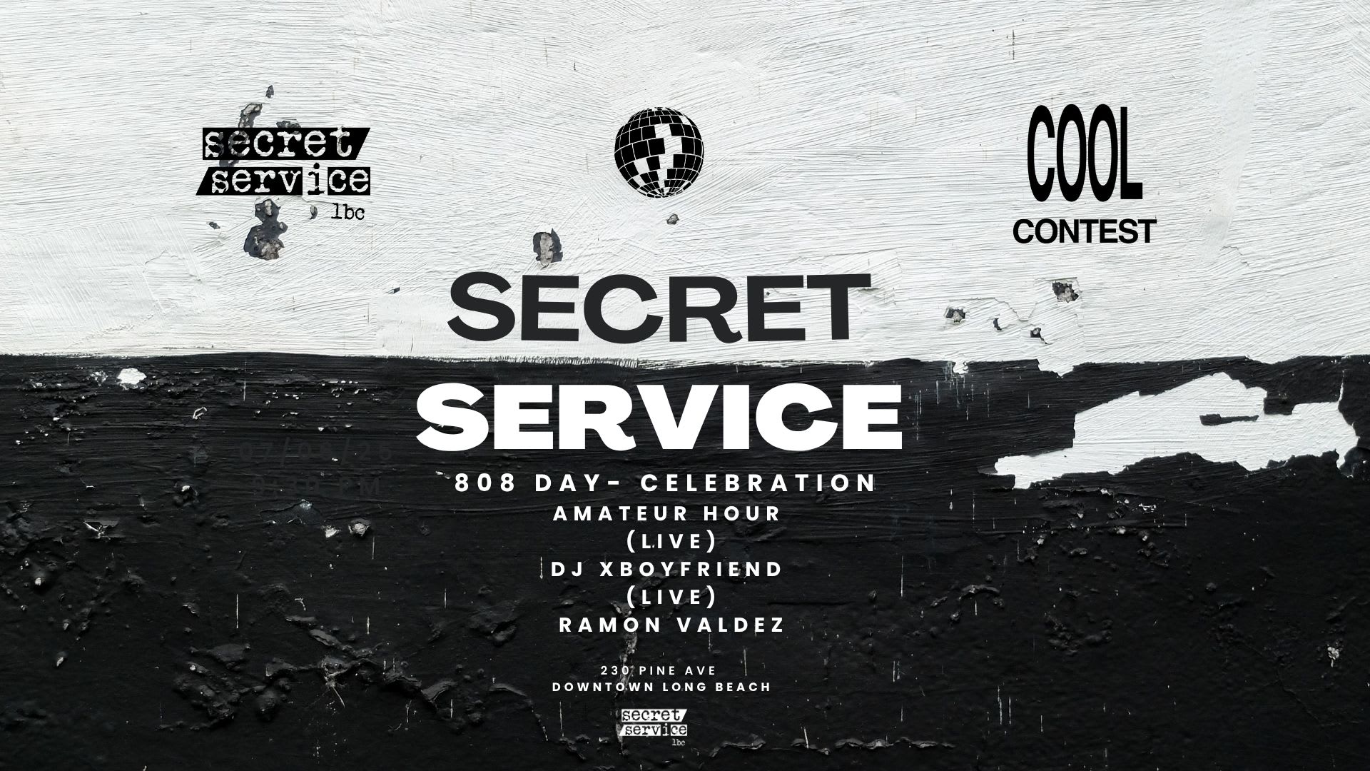 Secret Service 9/5-Free Event House Disco Tech Cover