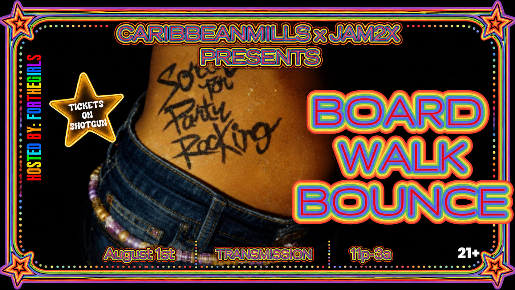 Boardwalk Bounce Pres By Caribbeanmills X Jam2x Cover