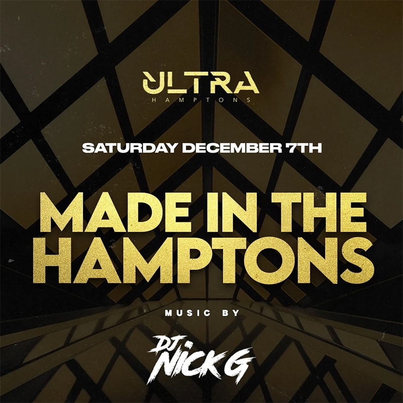 Ultra Club Made In The Hamptons (18 To Party) Off Campus Cover