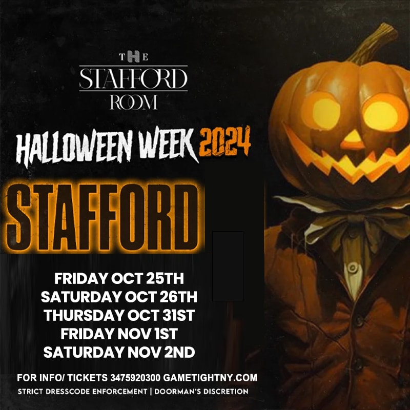 The Stafford Room Halloween Party 2024 Cover