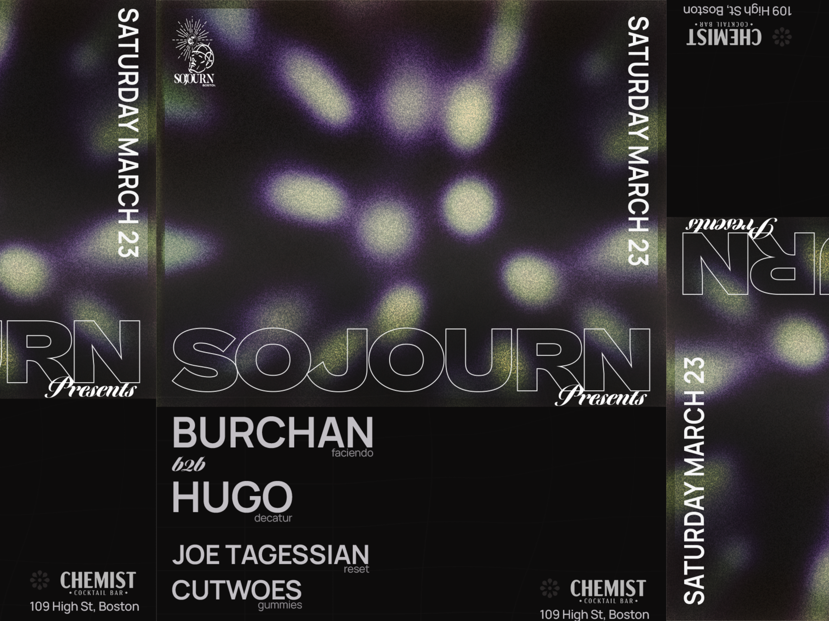 Sojourn Presents: Burchan & Hugo, Joe Tagessian, Cutwoes Cover