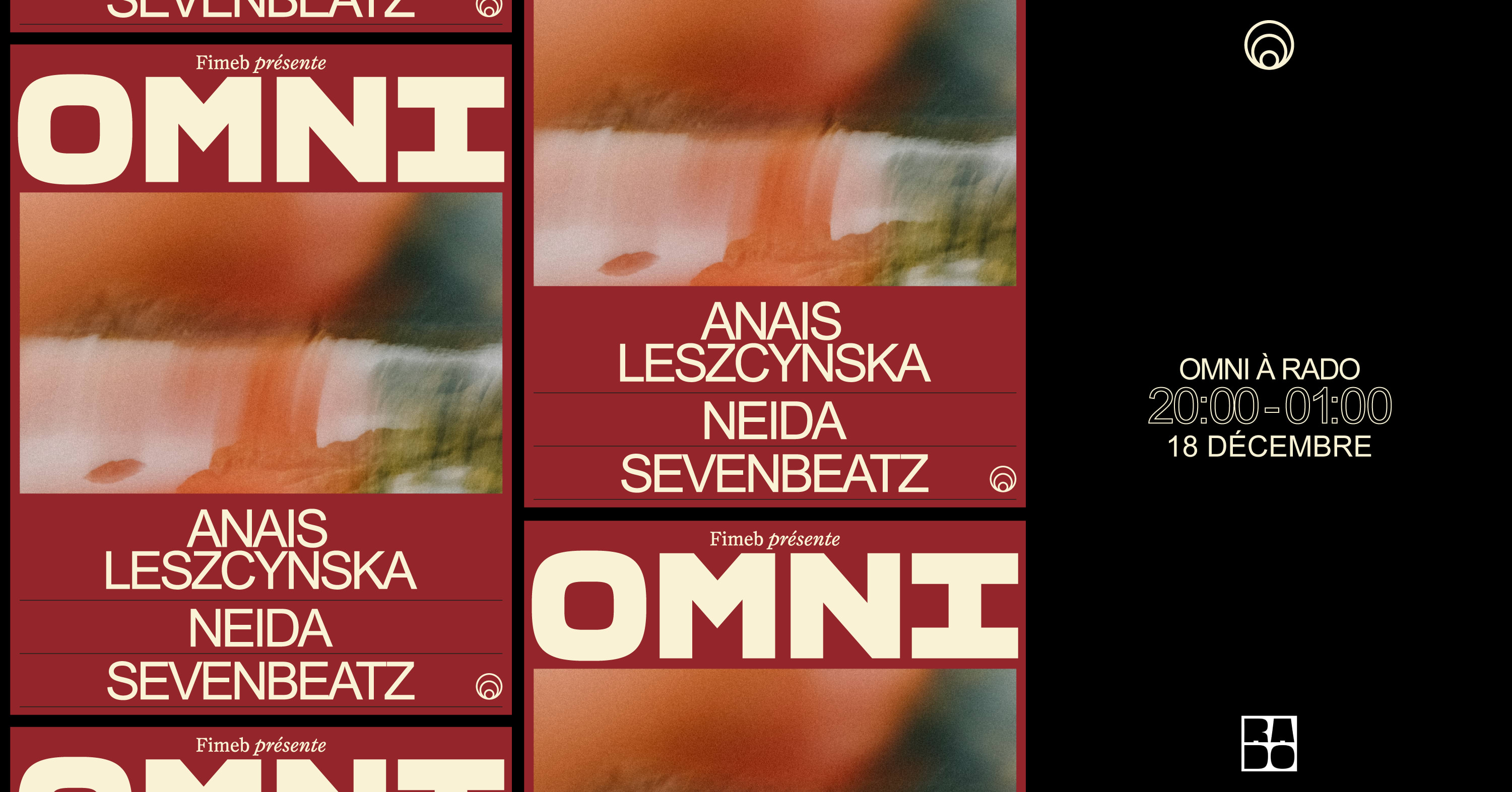 Rado X Omni • Anais Leszcynska, Neida, Sevenbeatz Cover