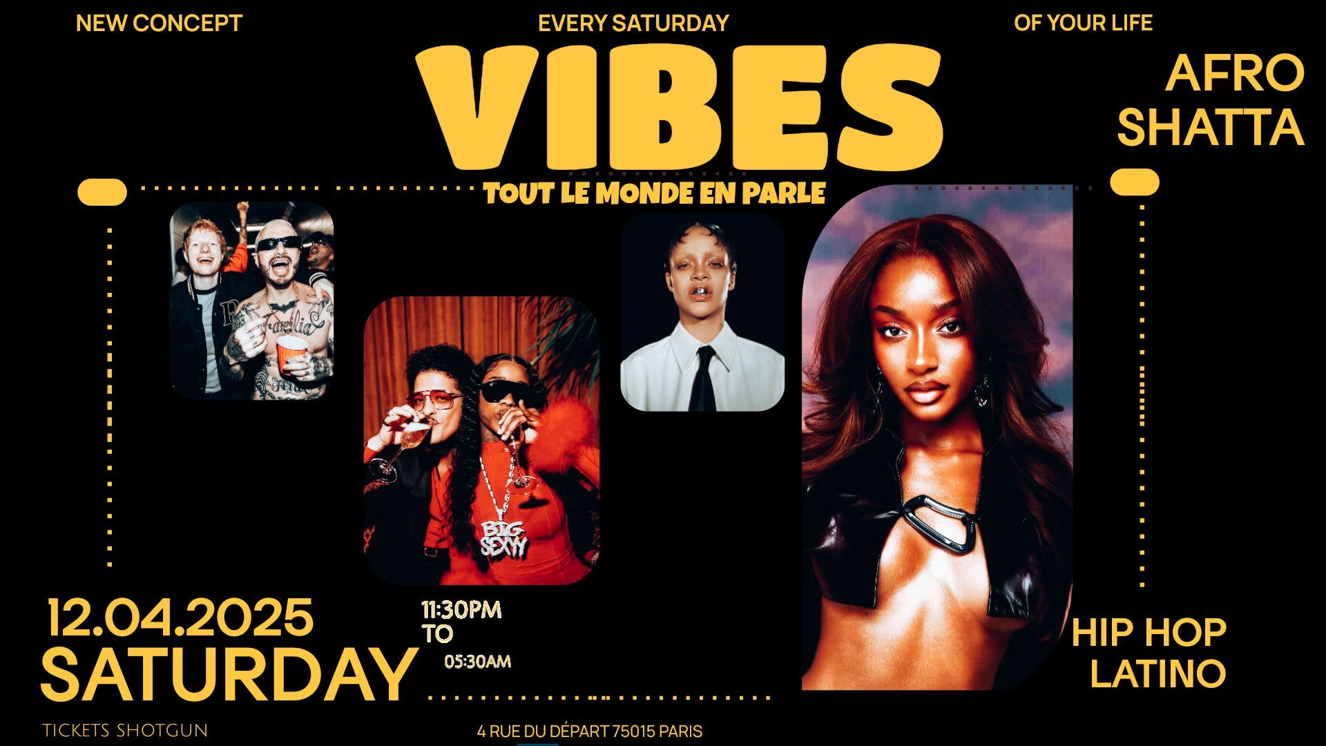 Vibes: Afrobeat, Hip Hop, Shatta, Latino Cover