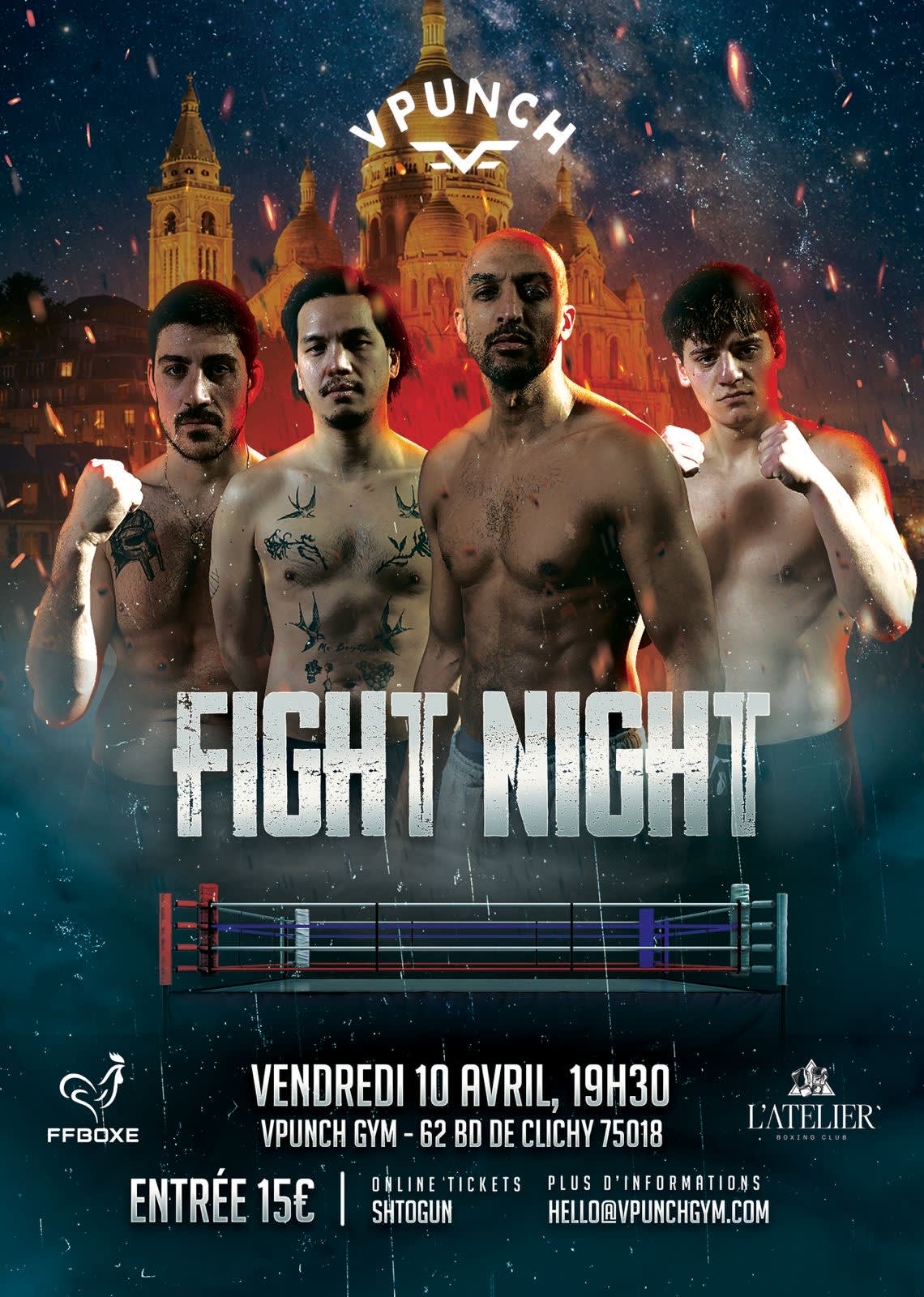 Fight Night Pigalle Cover