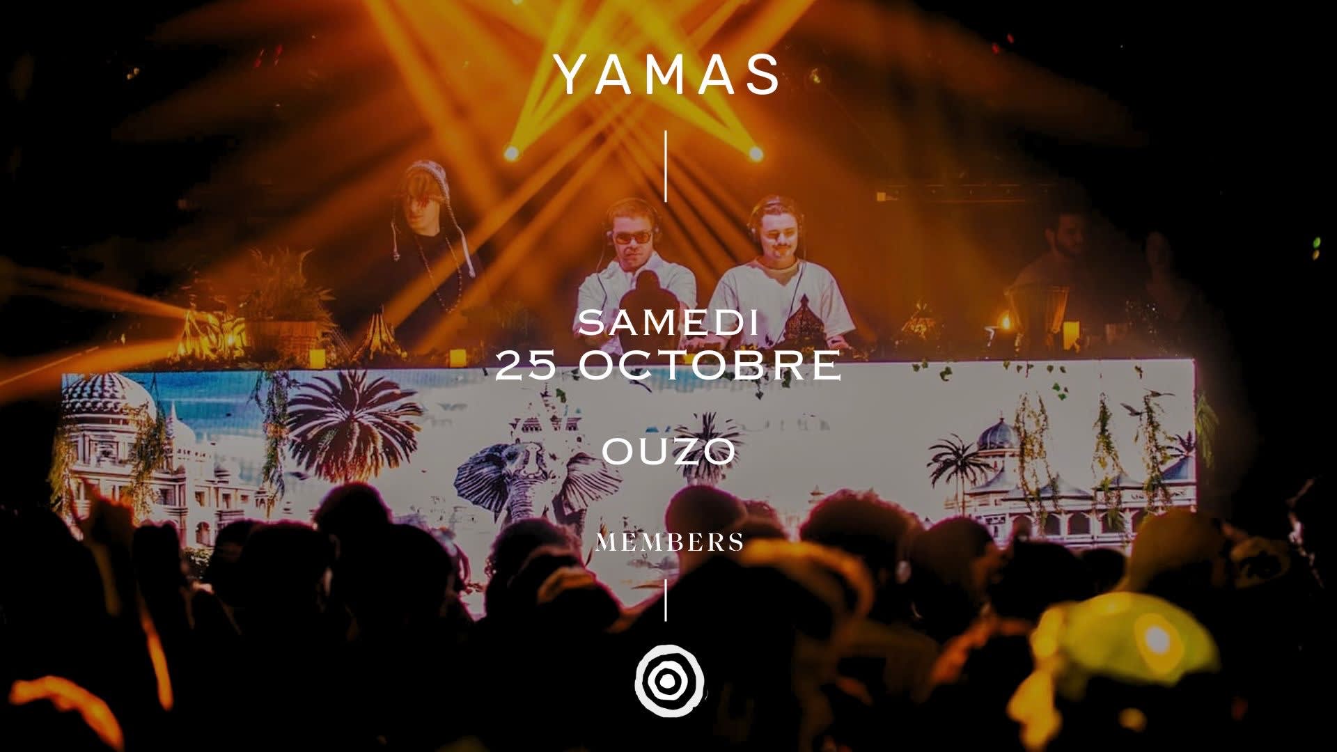 Yamas Is Back - Samedi 25 Octobre Cover