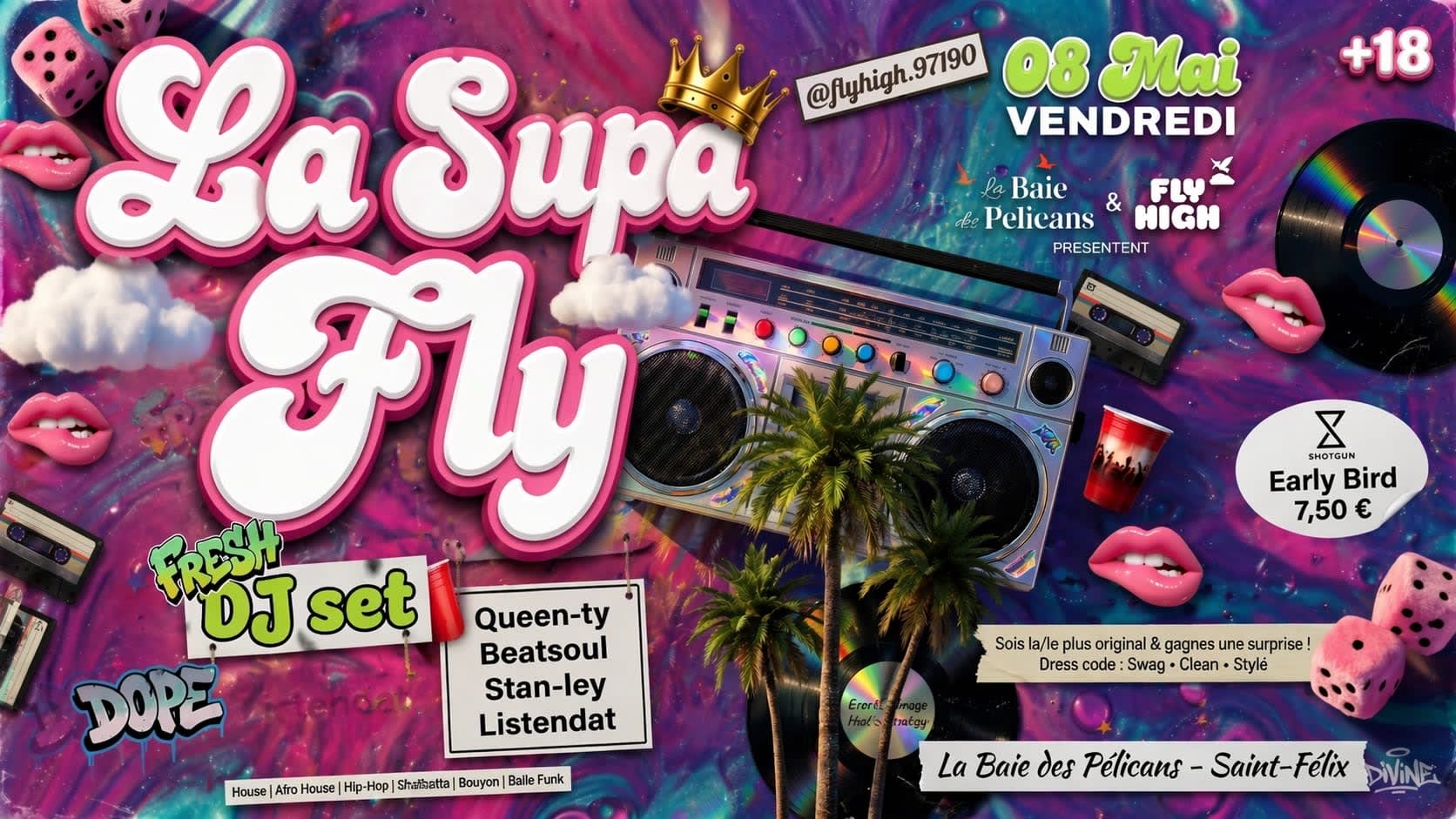 Fly High • La Supa Fly Cover