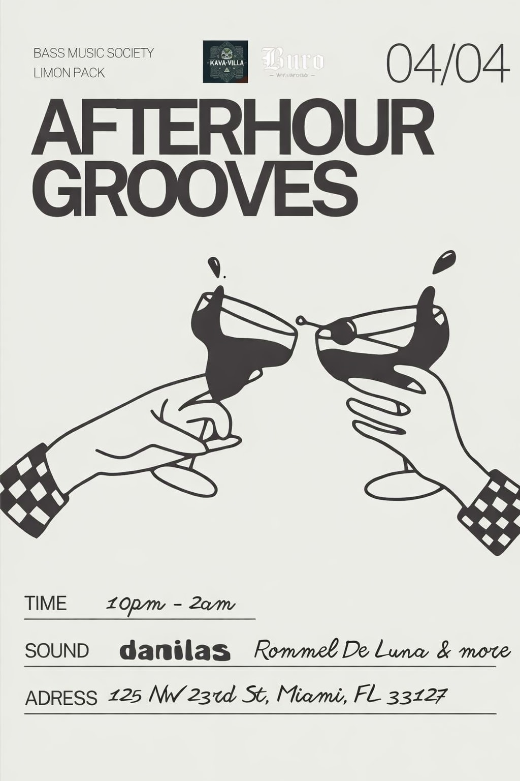 After Hour Grooves Cover