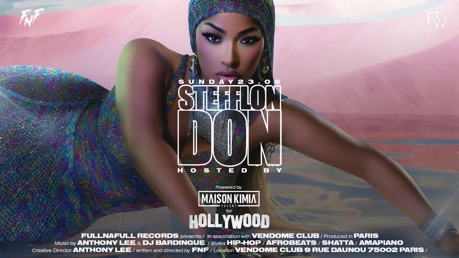 Hollywood X Stefflon Don Cover