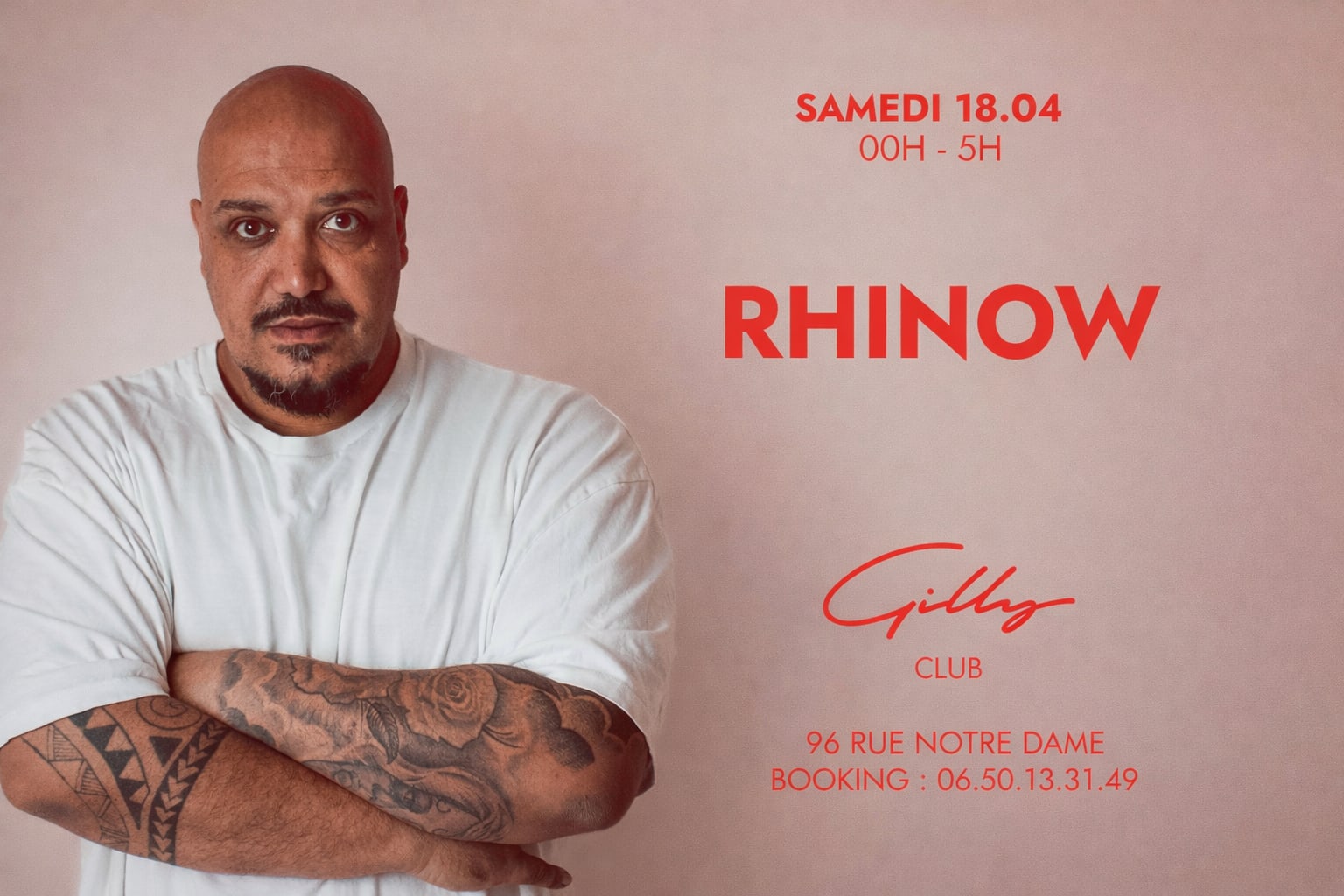Rhinow X Gilly Club Cover