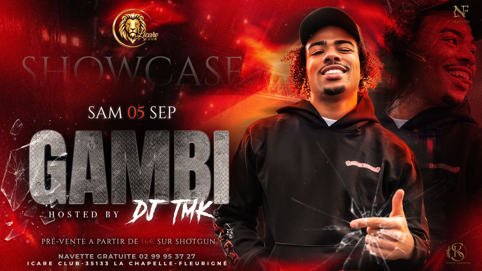 Showcase Gambi A L'icare Club Cover