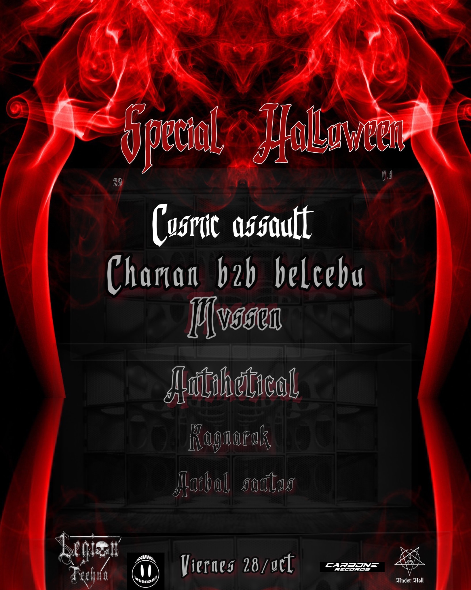 Legión Techno Present - Cosmic Assault Cover