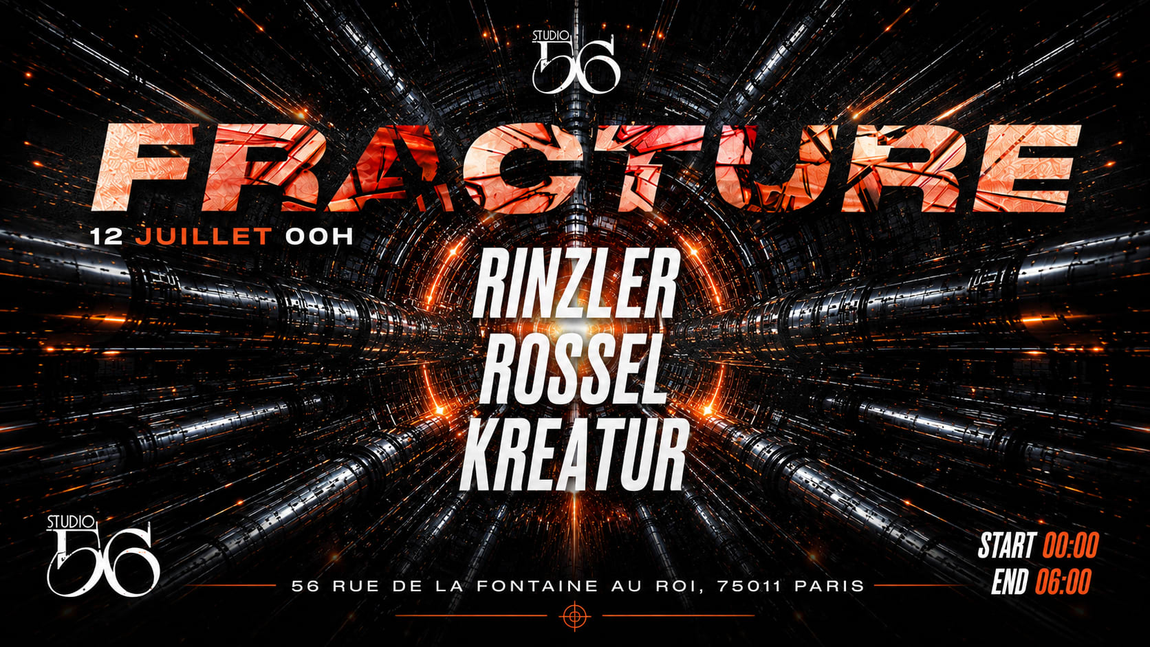 Fracture W/ Rinzler, Rossel, Kreatur Cover