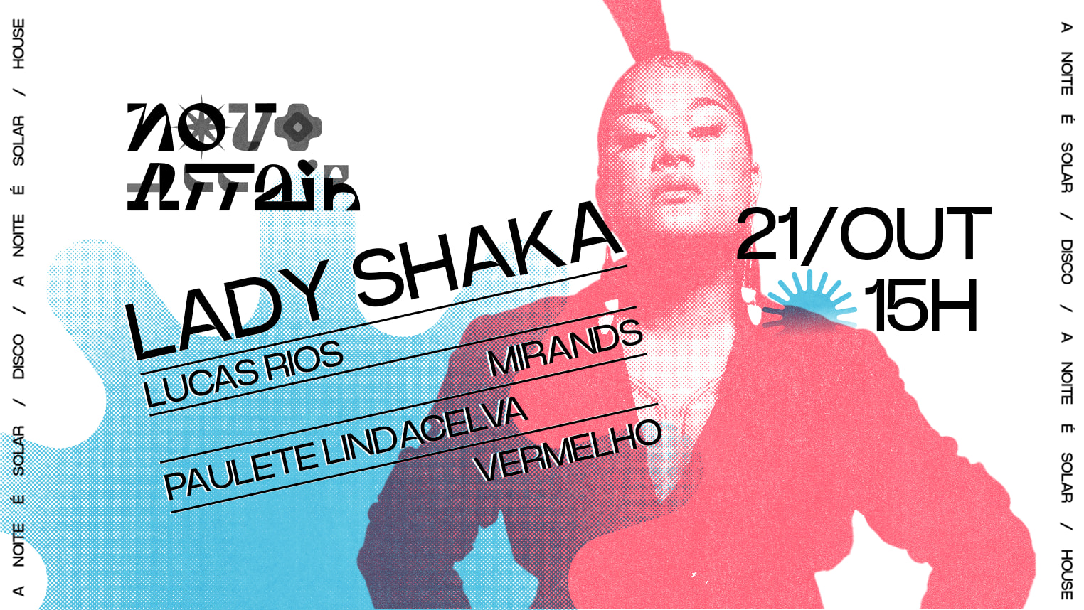 Novo Affair Convida Lady Shaka Cover