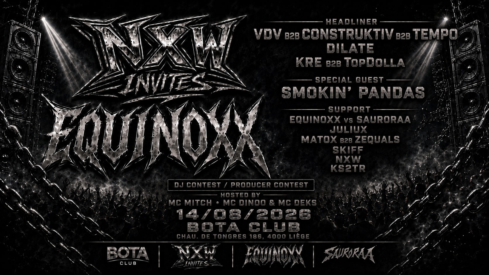 Nxw Invites Equinoxx Cover