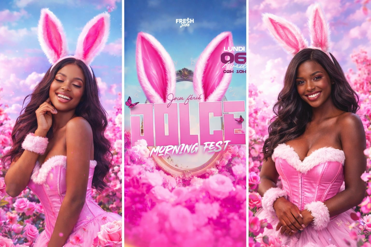 Dolce • Pink Bunny Cover