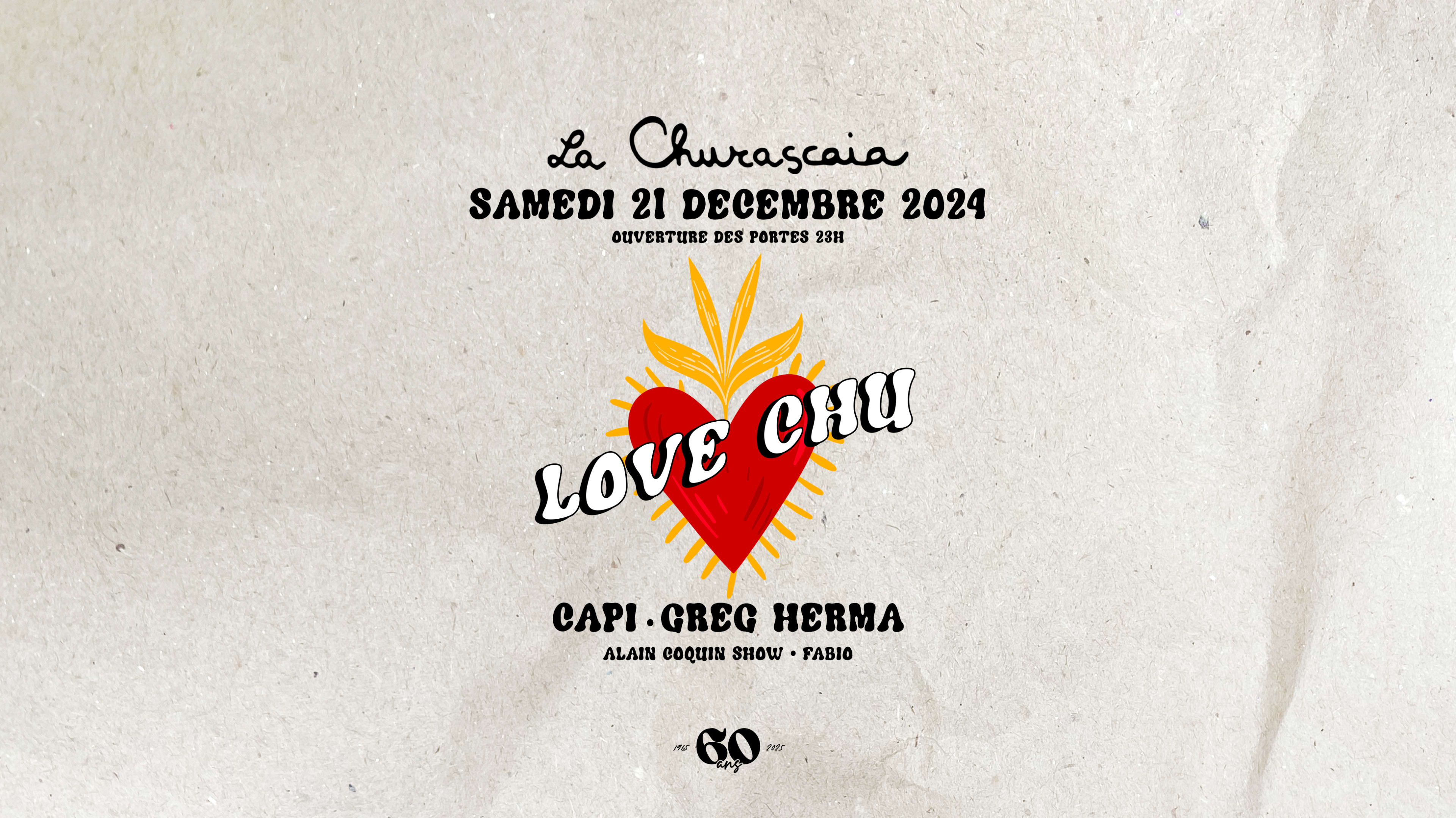 Love Chu  - 21.12.24 - La Churascaia Cover