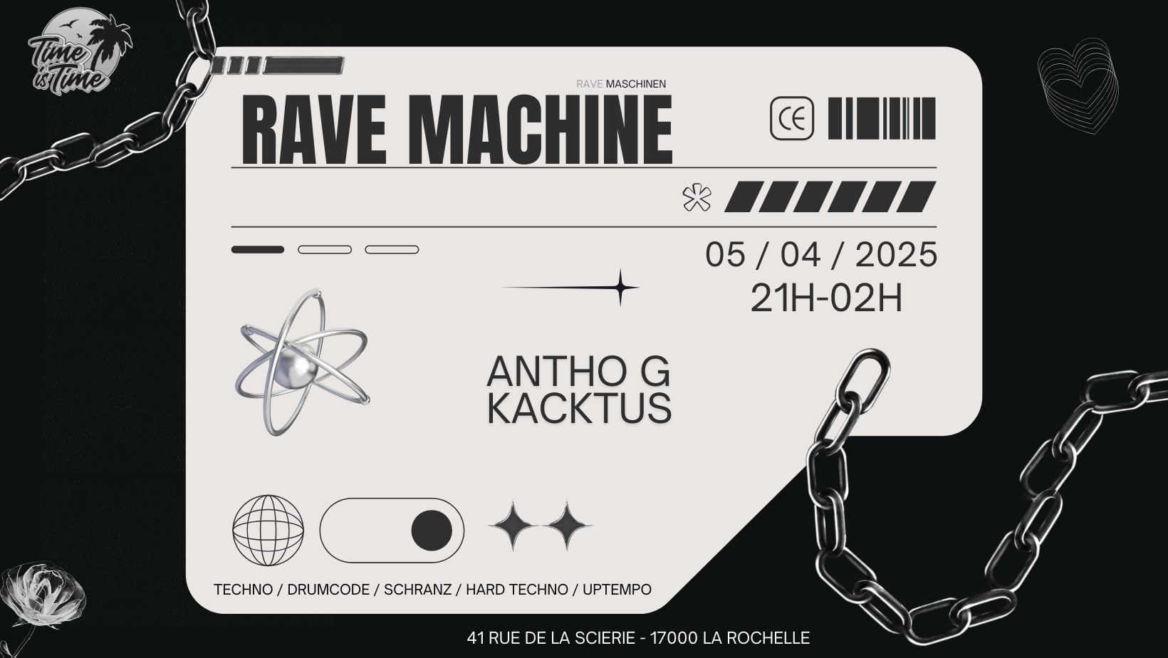 Rave Machine Avril 2025 Cover