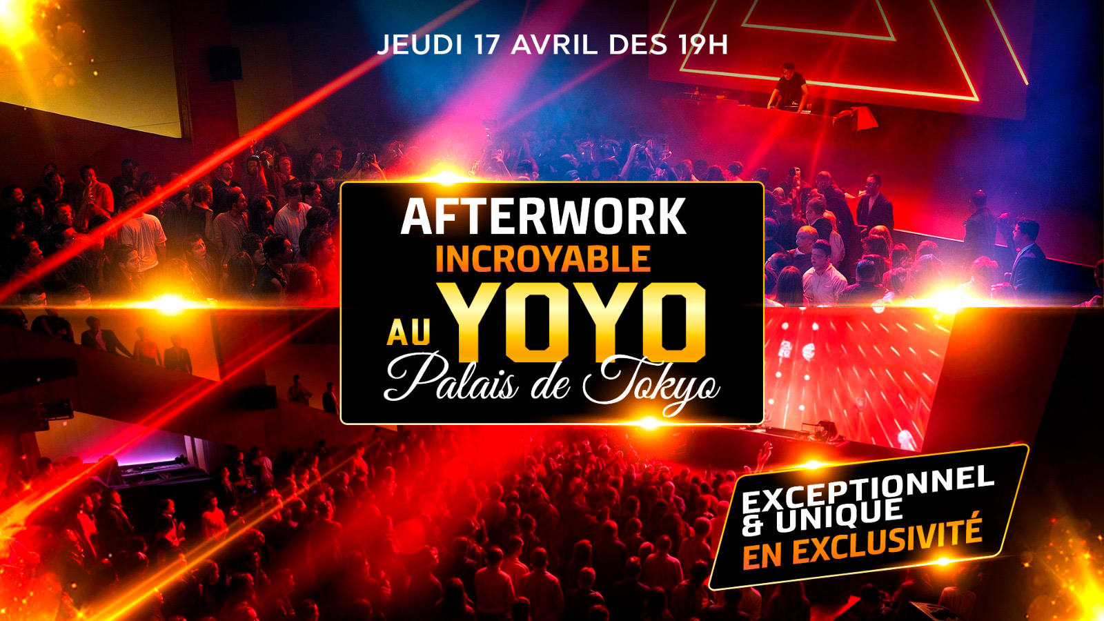 Le + Grand Afterwork De France Au Yoyo - Palais Tokyo 17/04 Cover