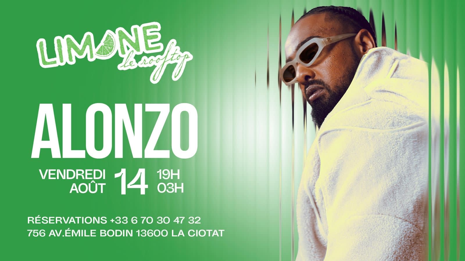 Limone Rooftop X Showcase Alonzo Vendredi 14.08 Cover