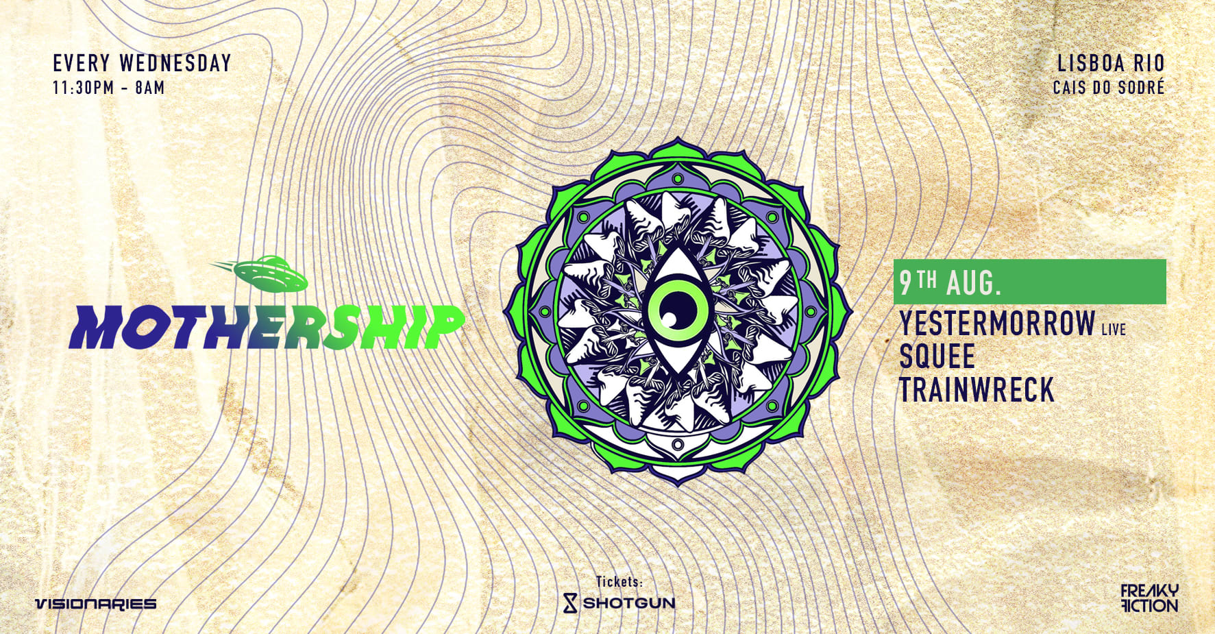 Mothership By Visionaries & Freaky Fiction - 9th August Cover