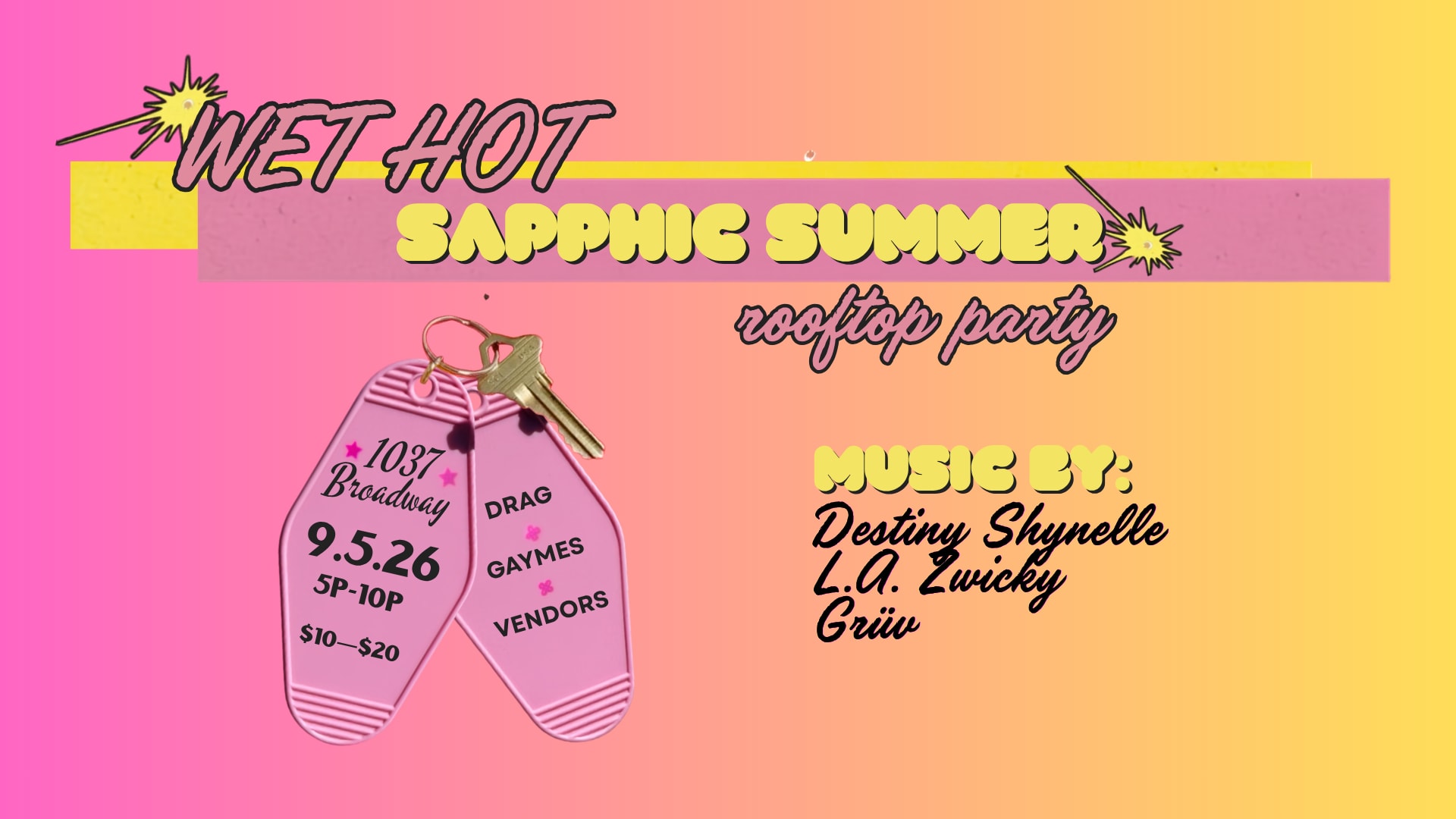 Wet Hot Sapphic Summer Cover