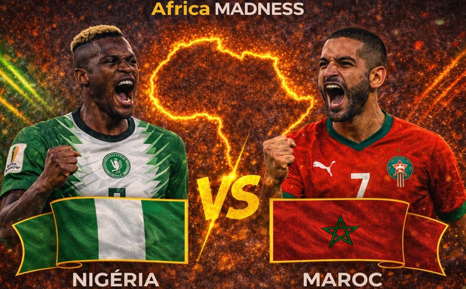 Fan Zone & Party : Nigéria Vs Maroc | Africa Madness. Cover