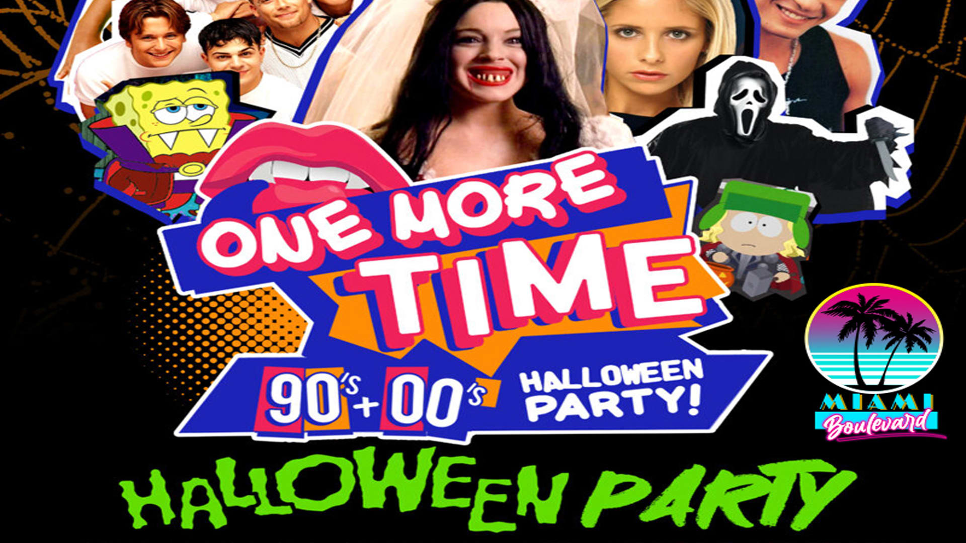 90' 2000’ Hits Halloween Party Cover