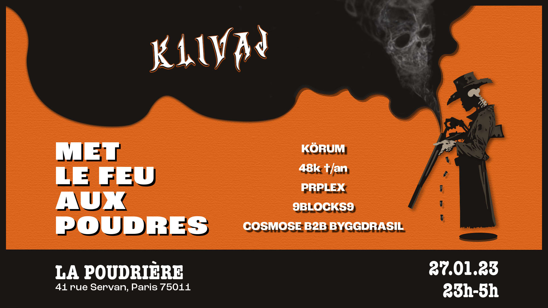 Klivaj Met Le Feu Aux Poudres Cover