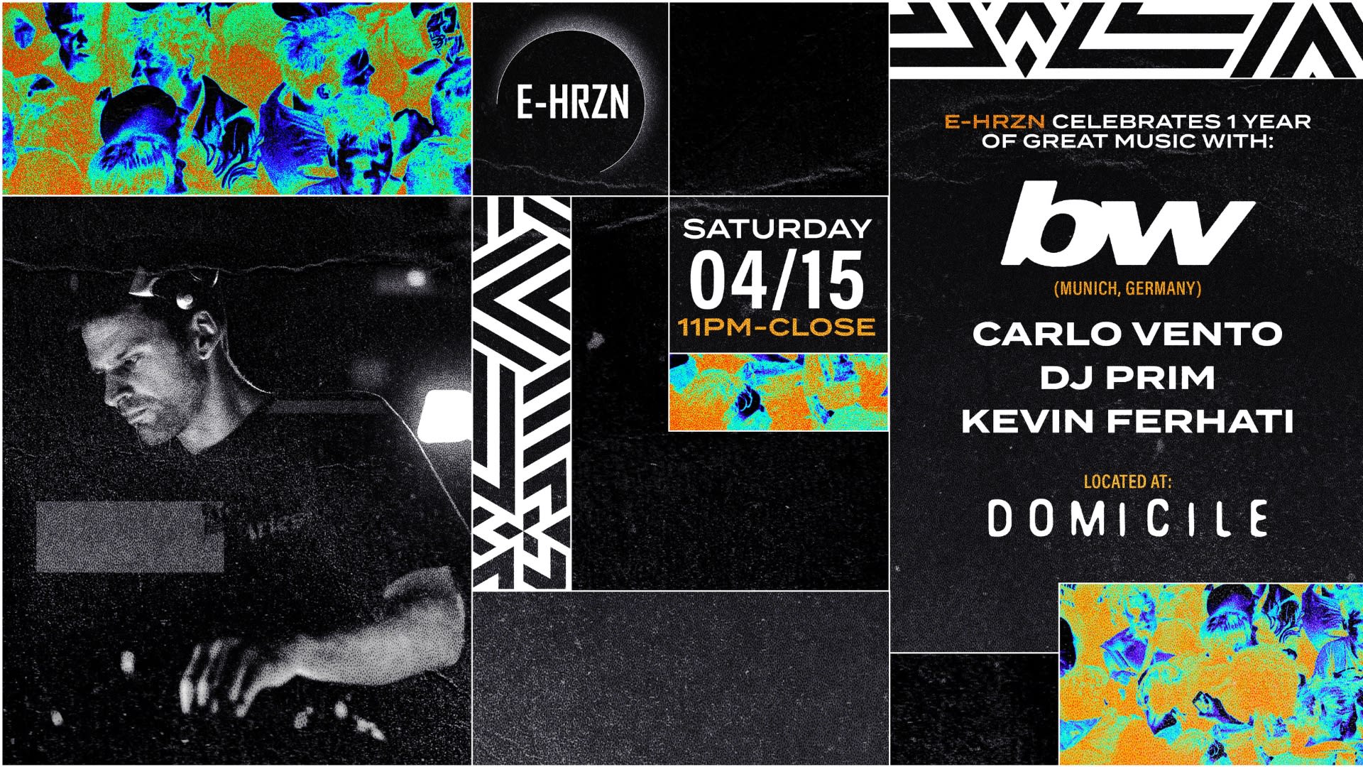 Domicile Presents  E-Hrzn Records Cover