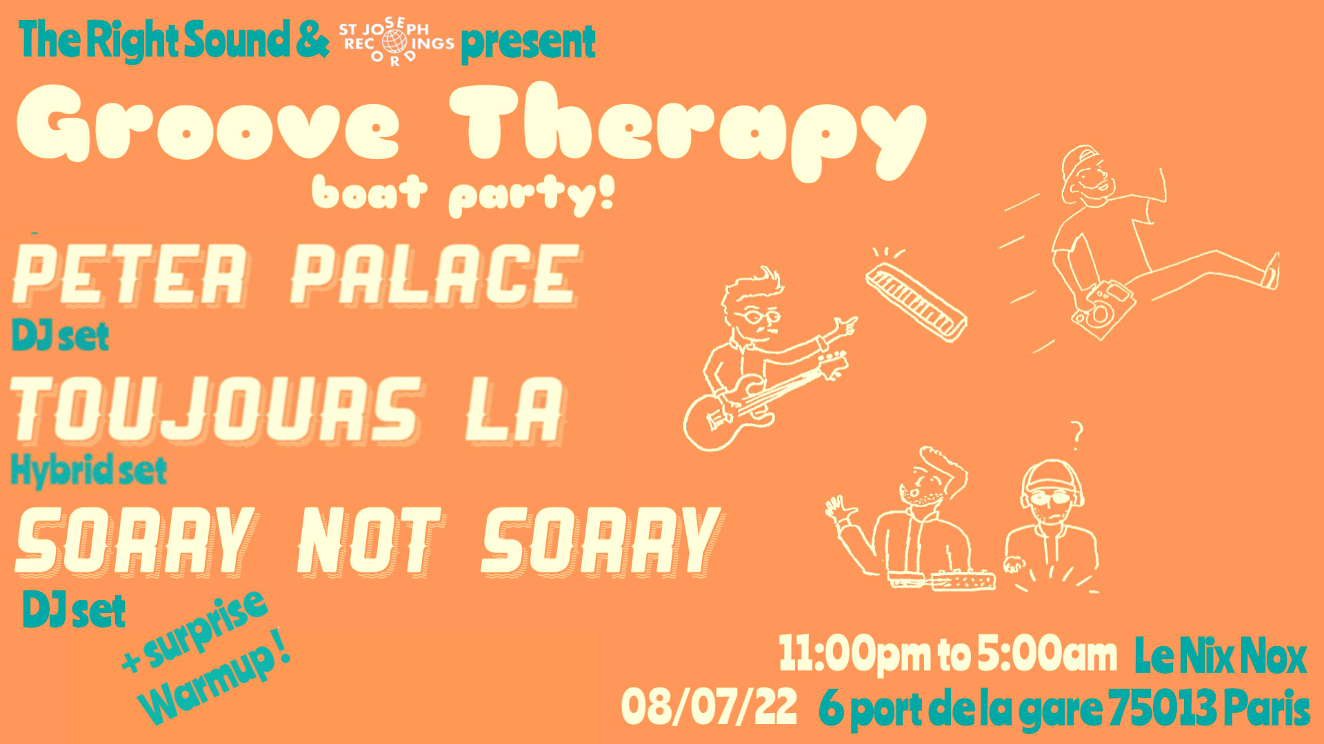 Groove Therapy Boat Party! Cover