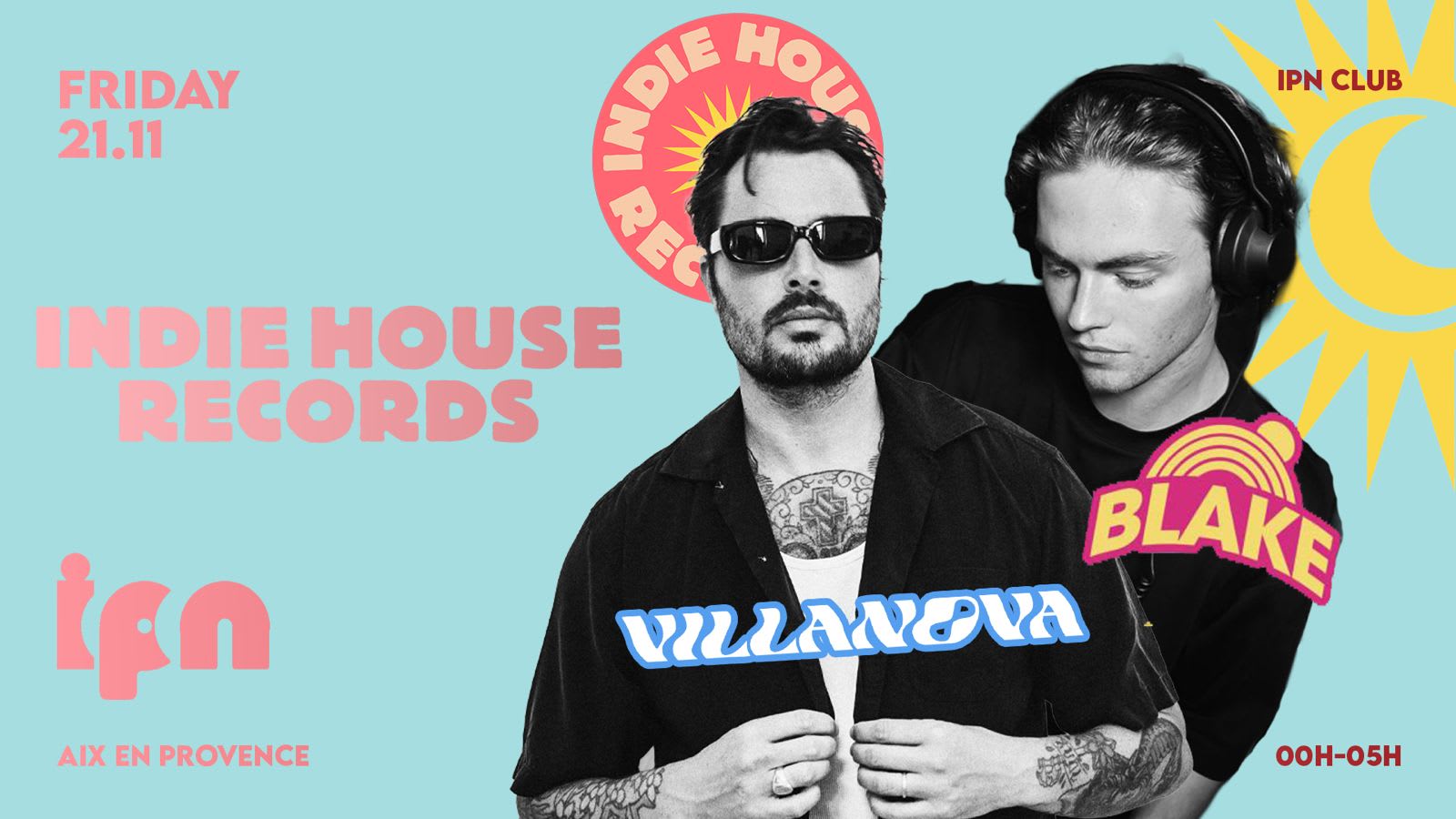 Ipn X Indie House Records : Villanova & Blake Cover