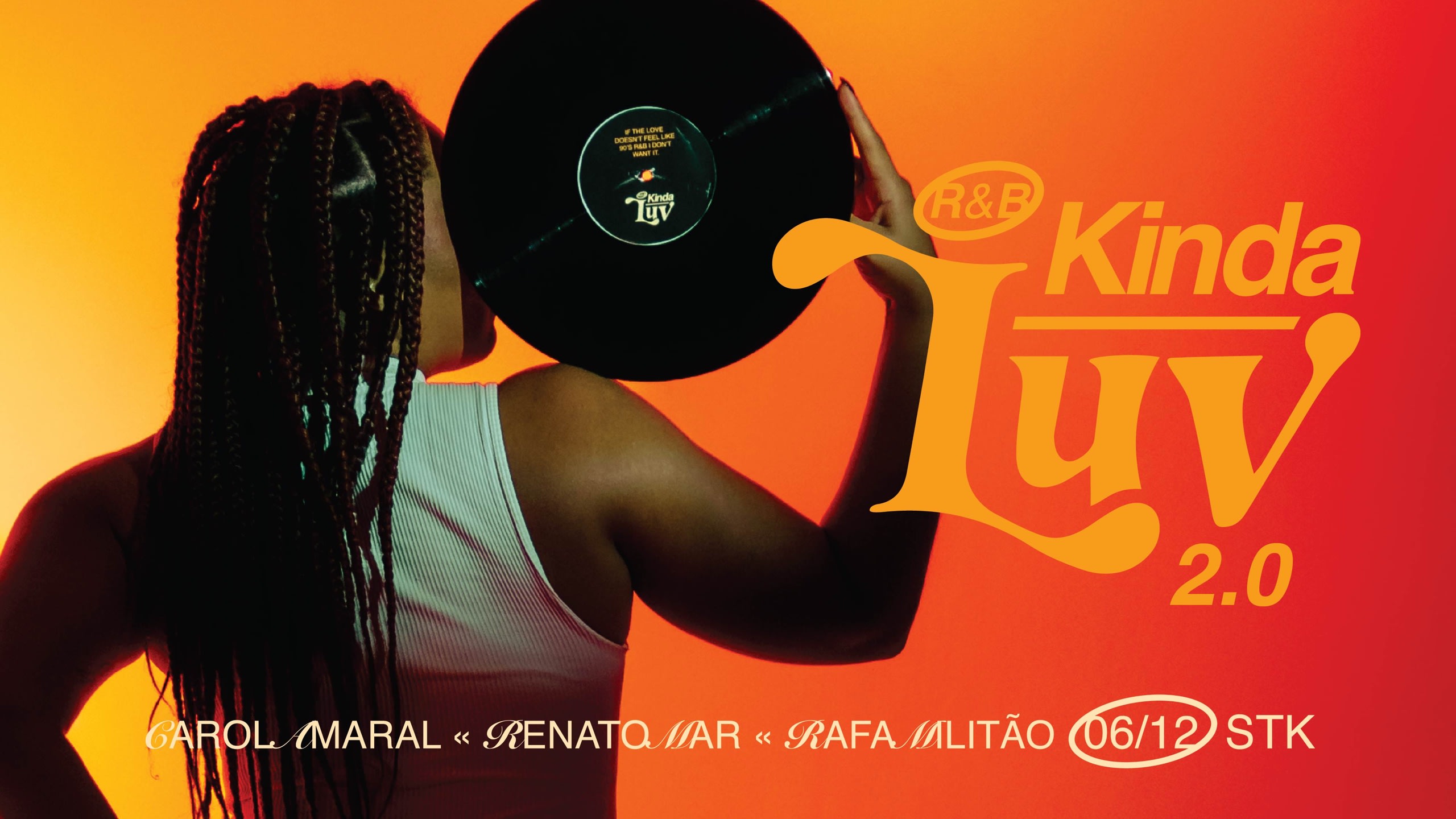 Kindaluv 2.0: Carol Amaral, Renato Mar & Rafa Militão Cover