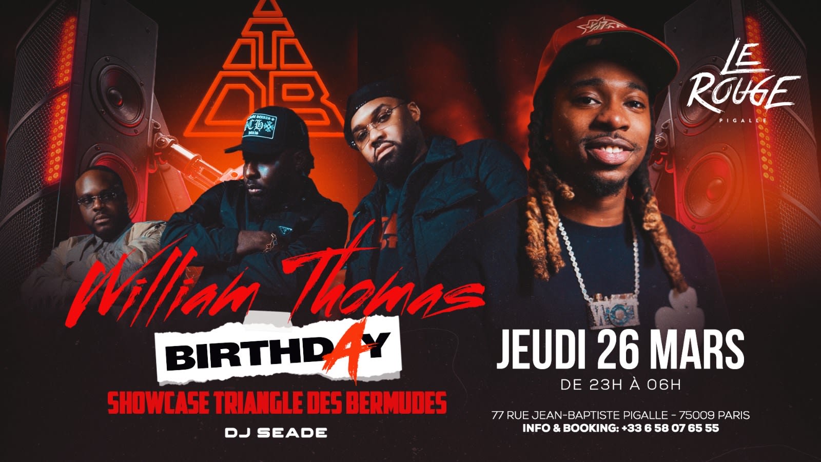 Showcase Triangle Des Bermudes By William Thomas — Le Rouge Cover