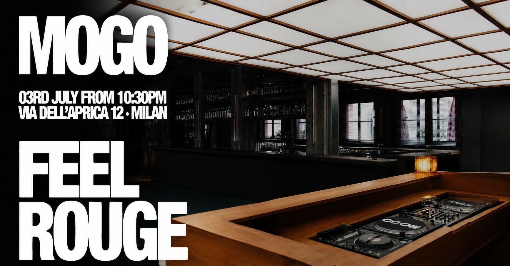 Feel Rouge At Mogo Milano Cover