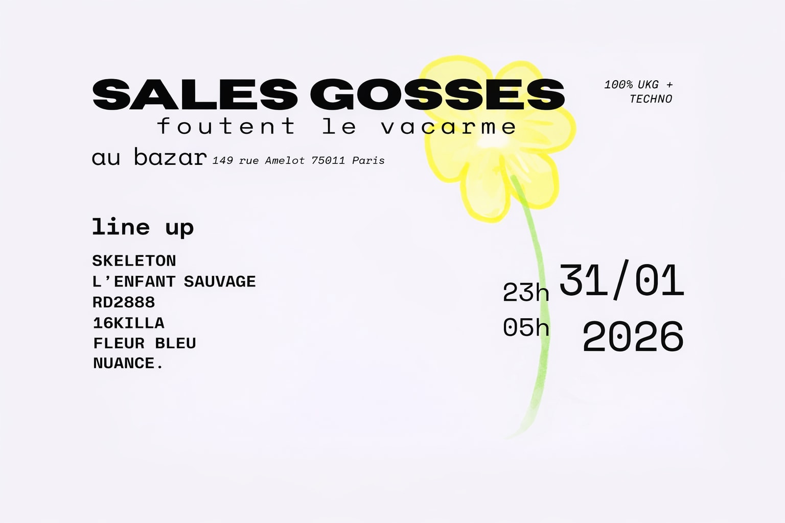 Sales Gosses Au Bazar Cover