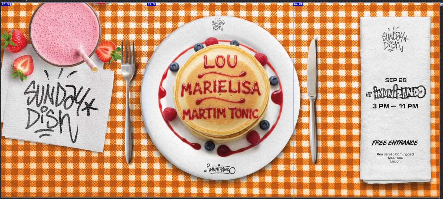Sunday Dish 5th Edition W/ Lou, Marielisa & Martim Tonic Cover