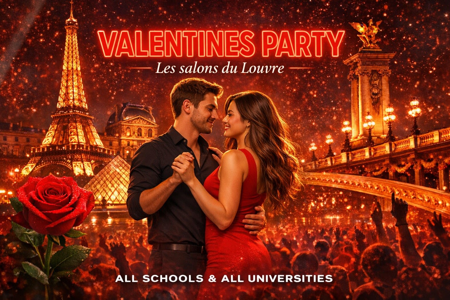 Erasmus Valentines Party 2026 - Les Salons Du Louvre Cover