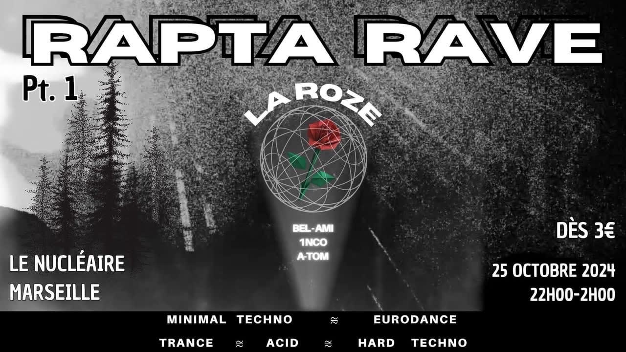 Rapta Rave La Roze Collectif Cover
