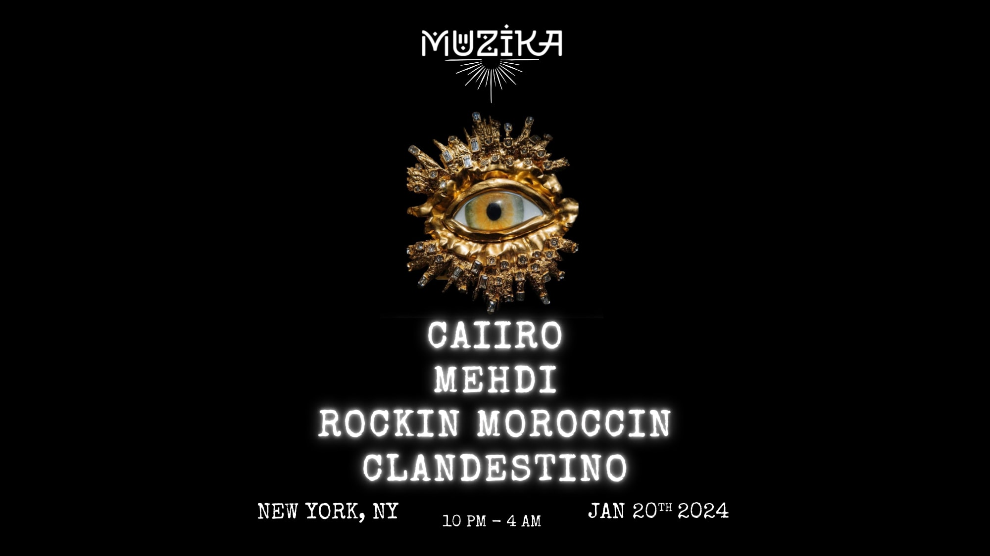 Muzika: Caiiro, Rockin Moroccin, Mehdi, & Clandestino Cover