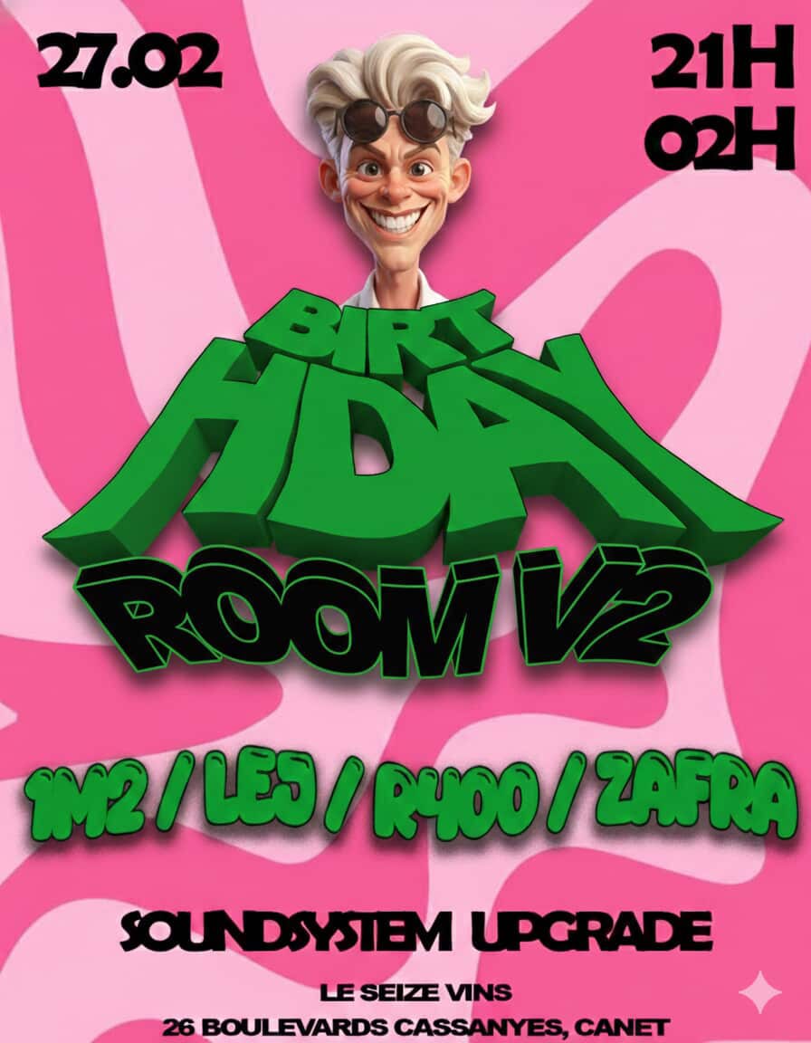 Birthday Room V2 Cover