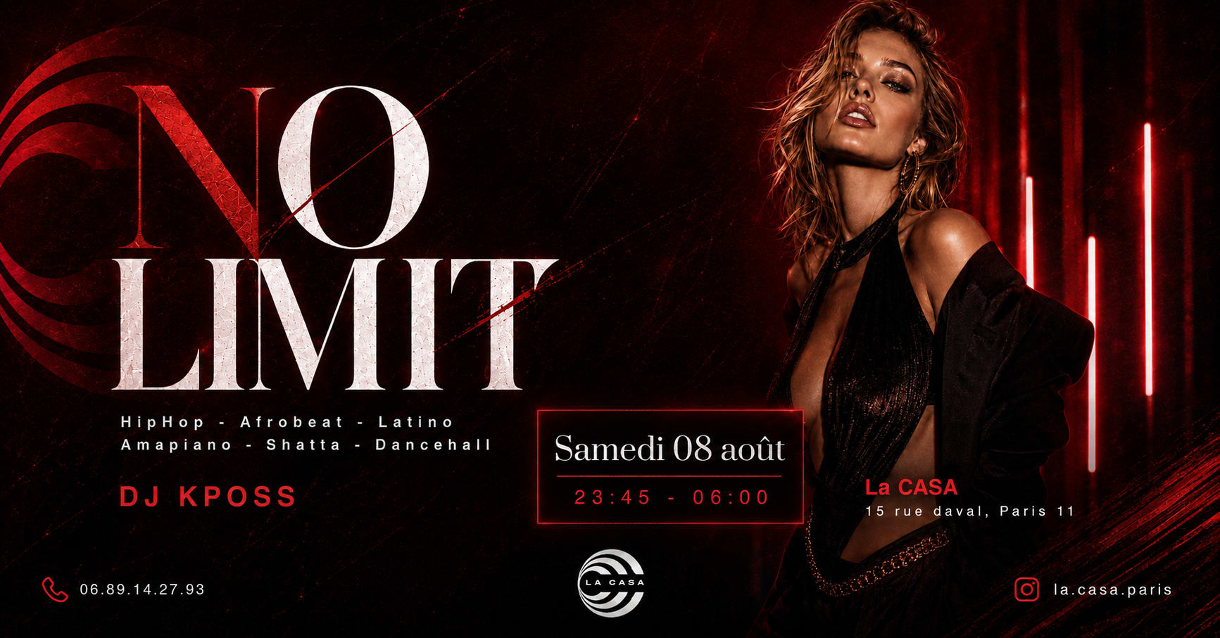 No Limit À La Casa Cover