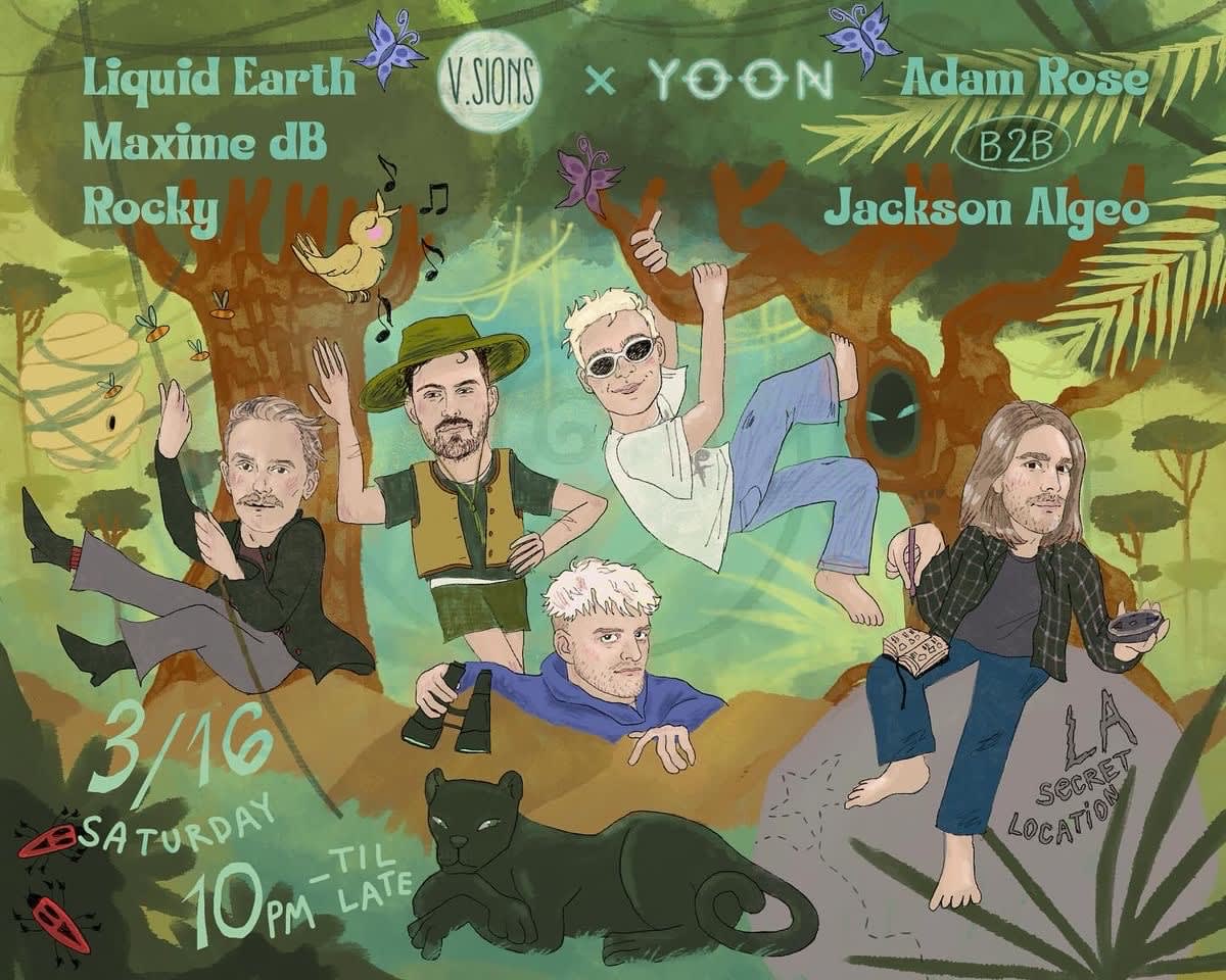 Vsions X Yoon : Liquid Earth, Maxime Db, & More Cover