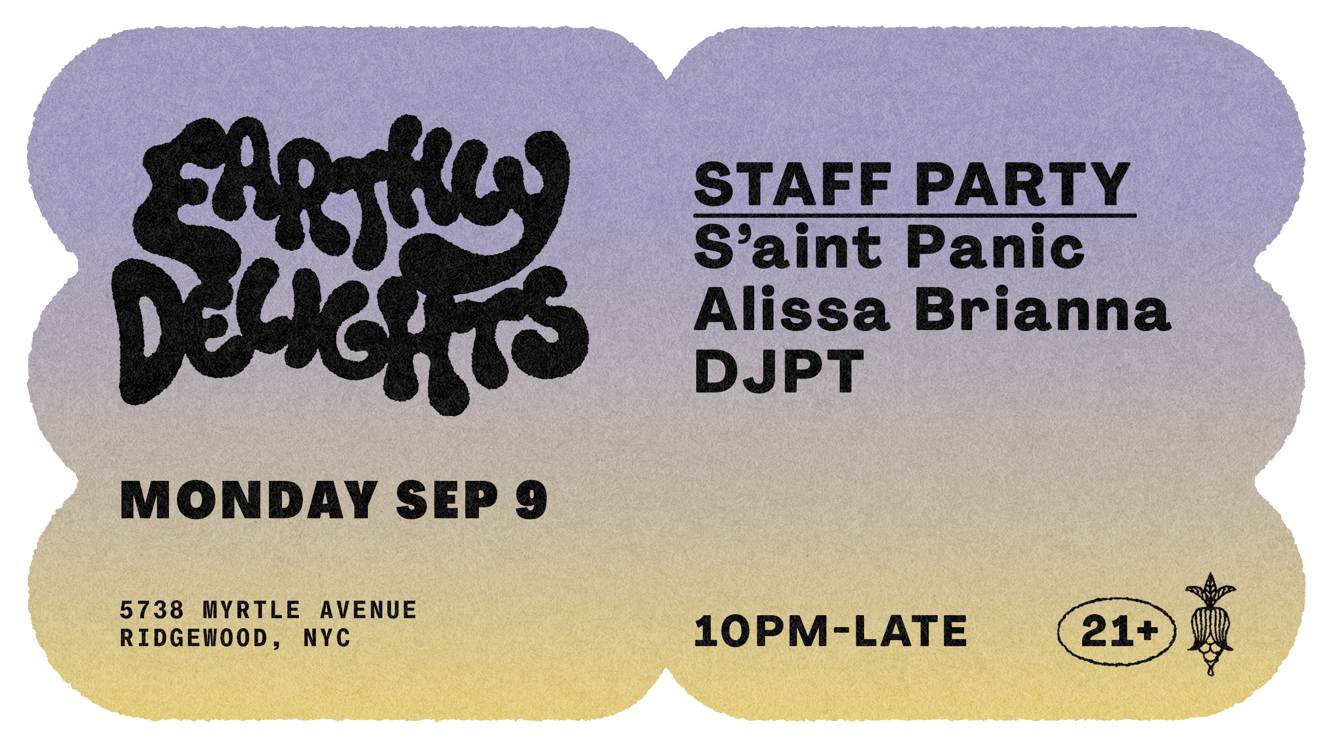 Staff Party | S'aint Panic, Alissa Brianna, Djpt Cover
