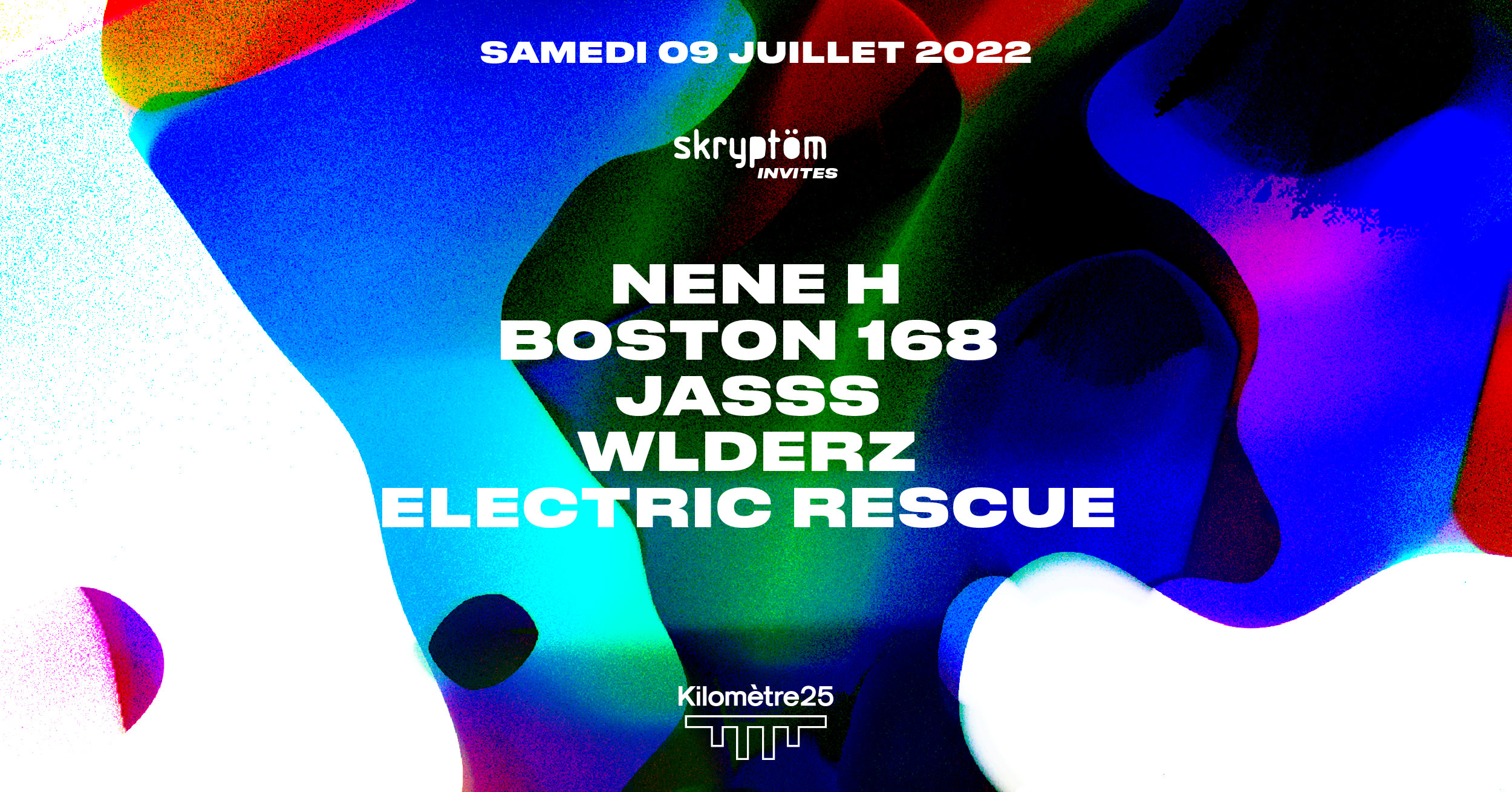Skryptöm X Kilomètre25 : Boston 168 (Live), Nene H, Jasss, Wlderz Cover