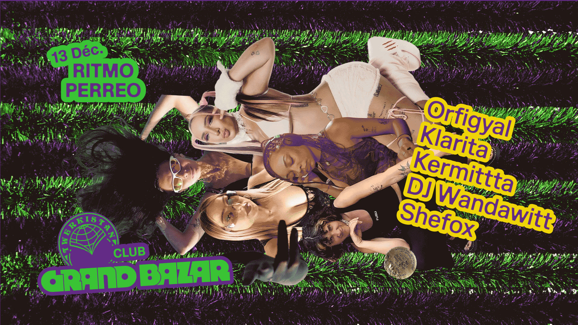 Ritmo Perreo By Twerkistan • Grand Bazar Club • Samedi Cover