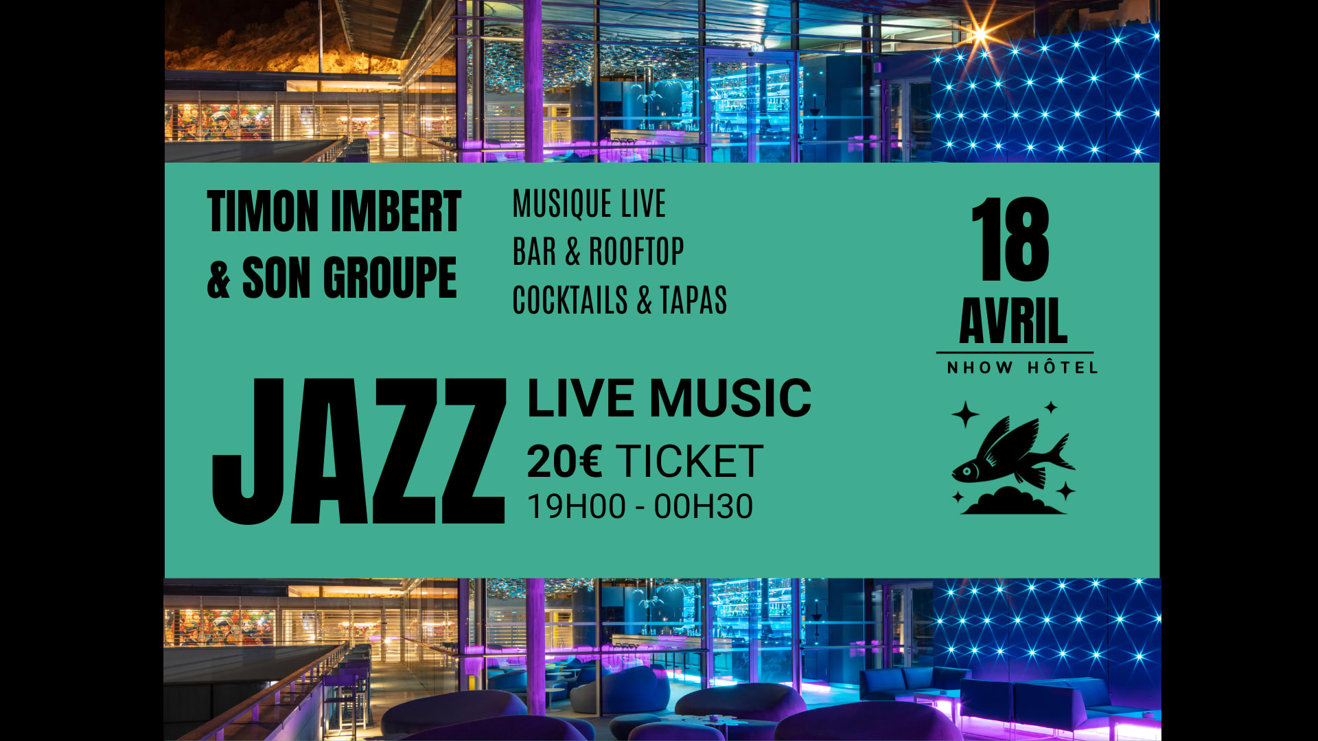 Jazz Night Au Nhow Marseille Cover