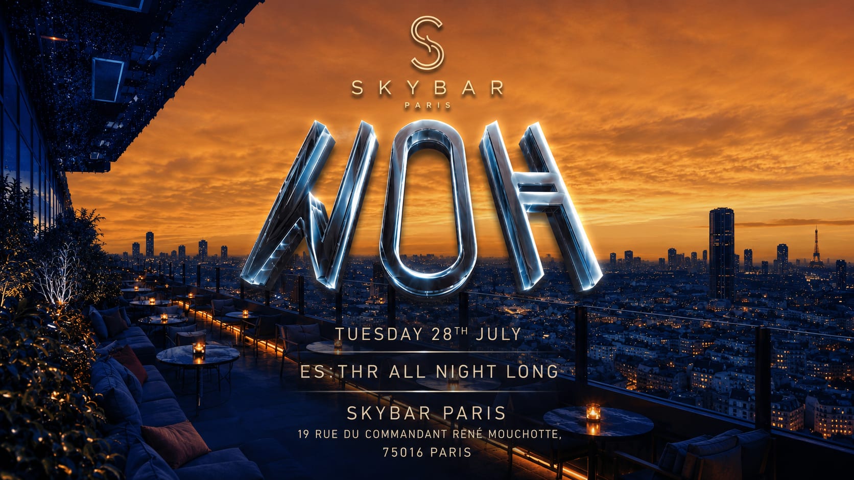 Woh At Skybar Invite Es:Thr Cover