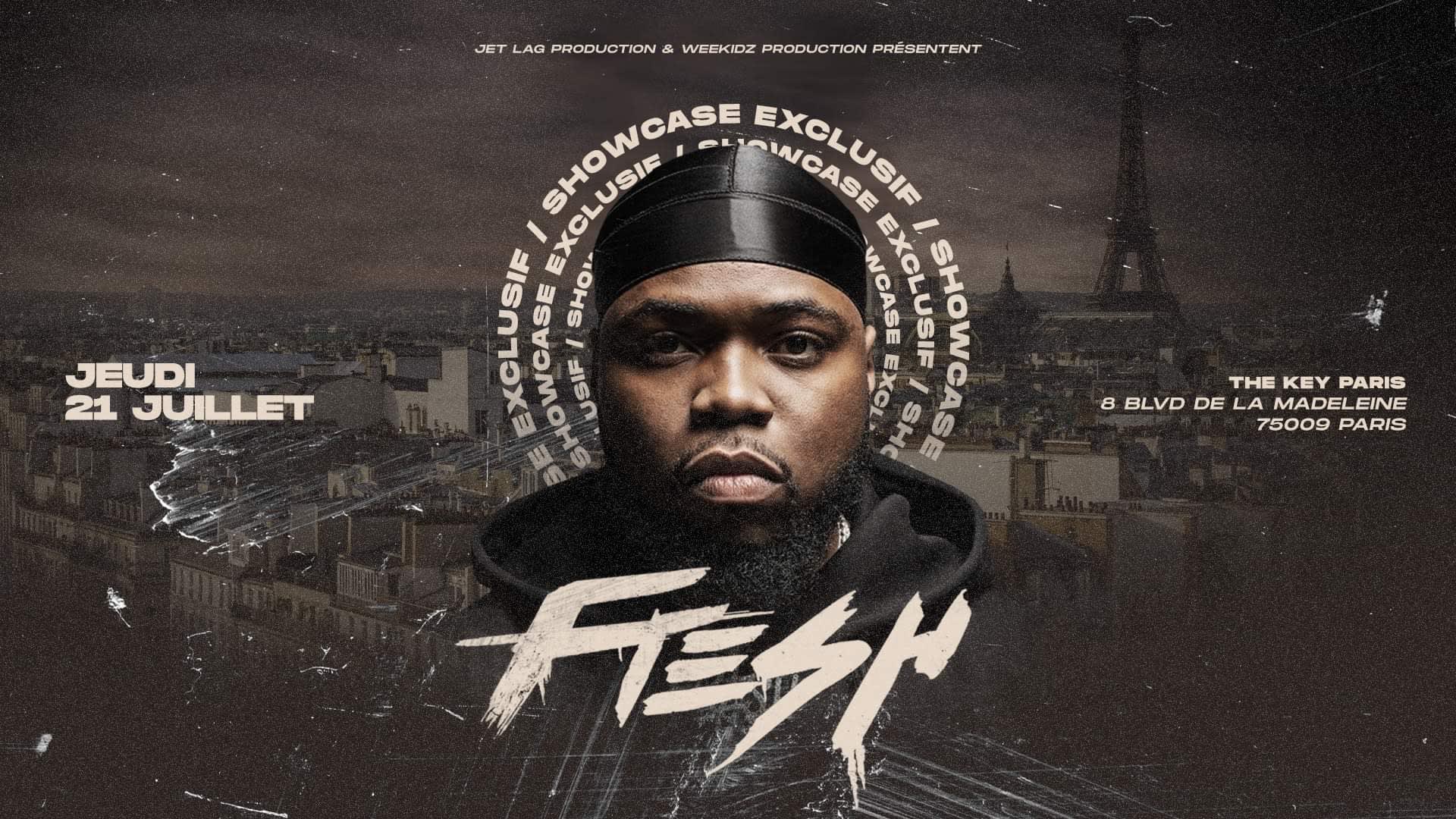 Fresh La Peufra - Showcase Exclusif - The Key Paris - 21/07 Cover